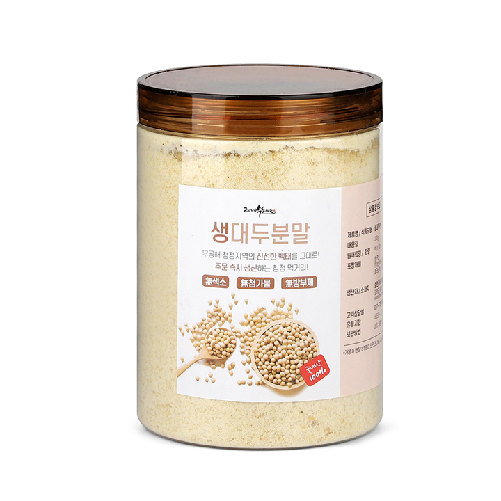 생대두분말 280g 대두 백태 콩가루 콩분말 볶은콩 식물성단백질
