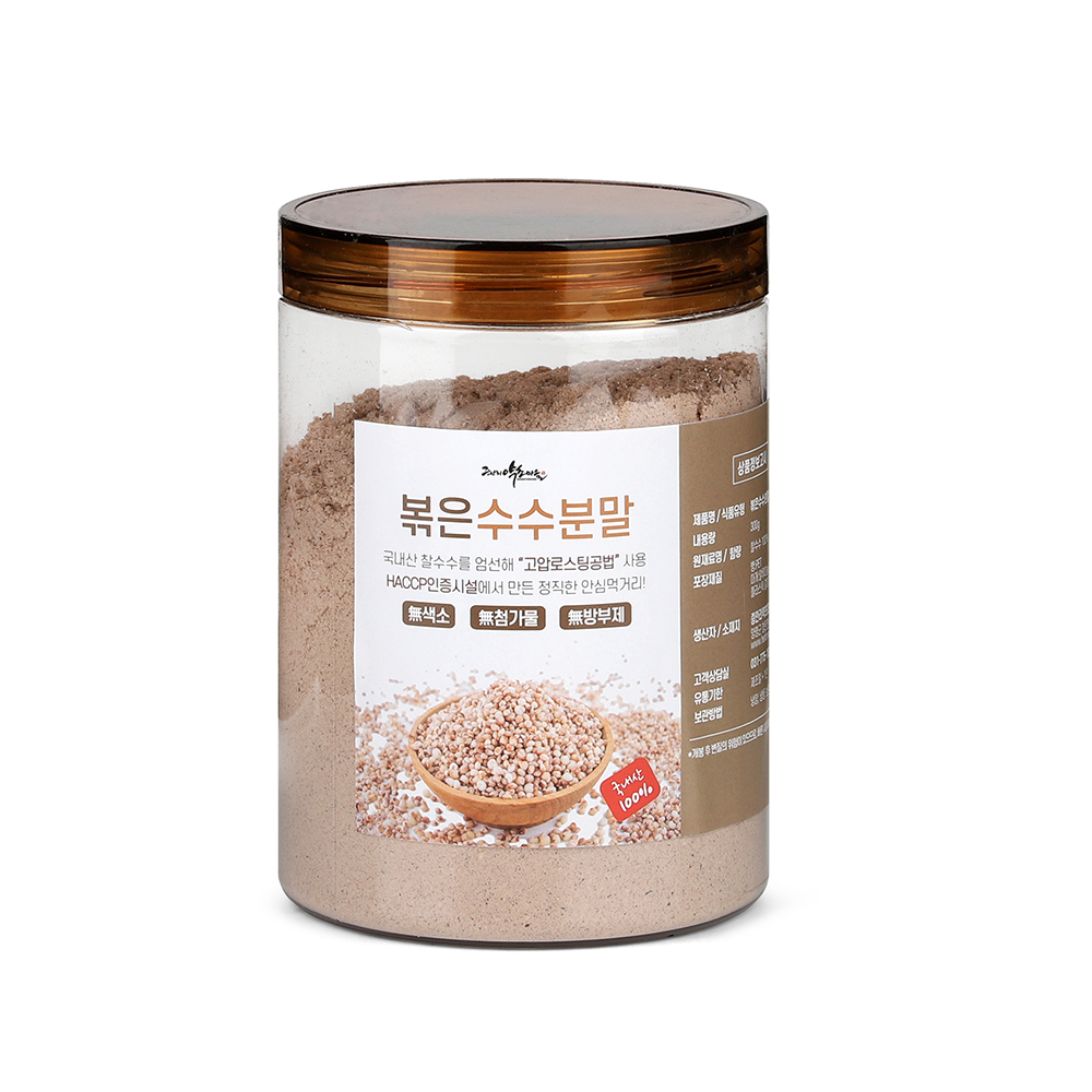 볶은찰수수가루 300g 찰수수 부꾸미 분말