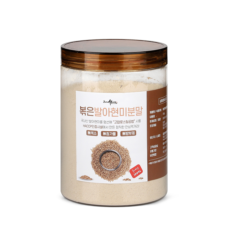 볶은발아현미가루 300g 현미분말 선식 미숫가루