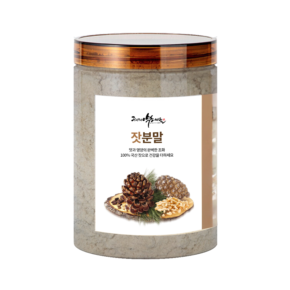 프리미엄 건강 국내산 잣분말230g 뼈 건강 증진 소화 개선 면연력 강화