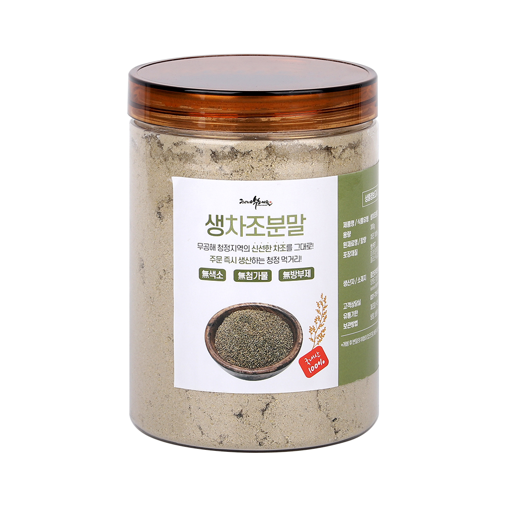 생차조분말300g 차좁쌀가루 아기이유식
