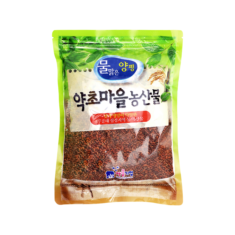 2025년산 햇곡 국산 찰홍미쌀 1kg 적미 붉은미 농진청 기능성쌀